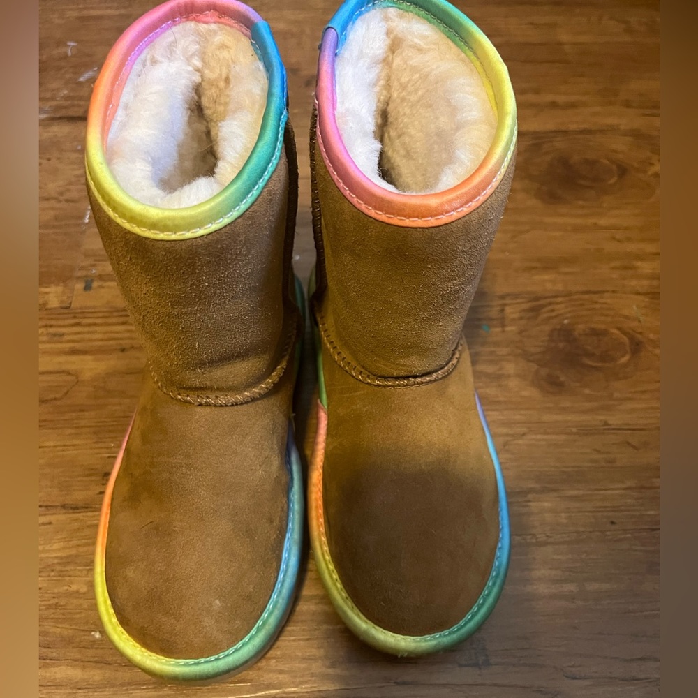 Rainbow Ugg boots